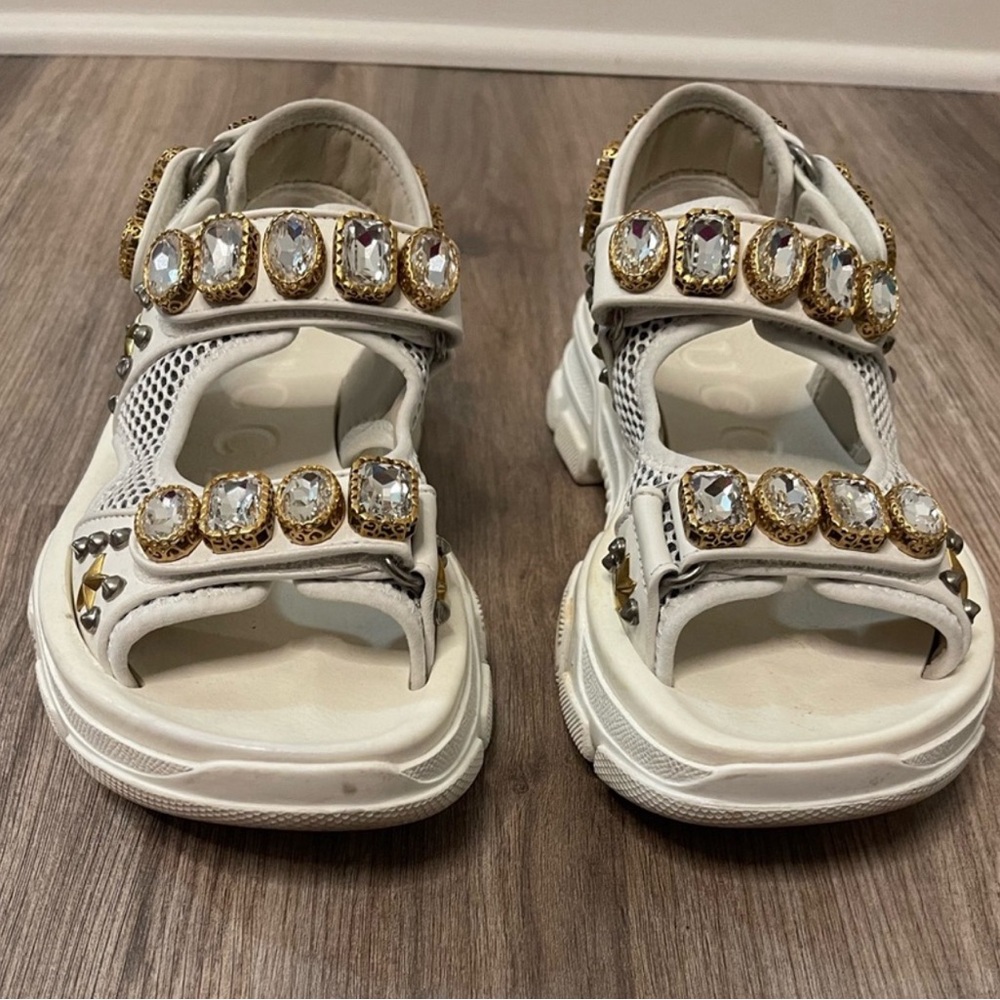Gucci Aguru Jewel sandal
